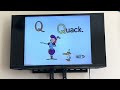 Sesame Street The Letter Q Is For Queen Quagmire Quack And Quiet