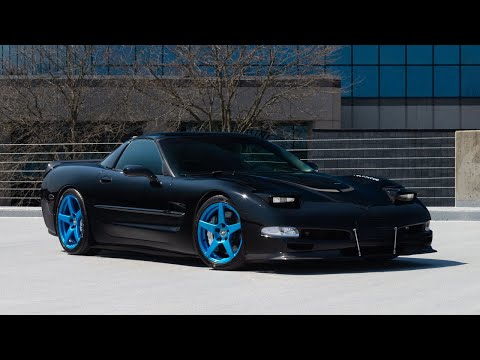 HEAD TURNING C5 CORVETTE ON CUSTOM FORGESTAR CF5!!!!!!