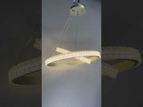 Люстра Лед кольца Linisoln 80W до 18 м² цвет Бронзовый 1956-60*40 Champ - фото 1 - id-p2695035807
