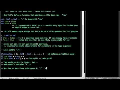 A Simple Introduction to Agda