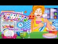 Baby Fun Messy Kitchen Cleanup Kids Learn Dish Washing Cleaning Games For Girls And Children