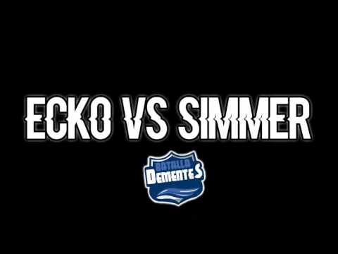 ECKO vs SIMER - 4tos - BATALLA DEMENTES 13/4 BAHIA BLANCA (1vs1) | Mauro  Borda