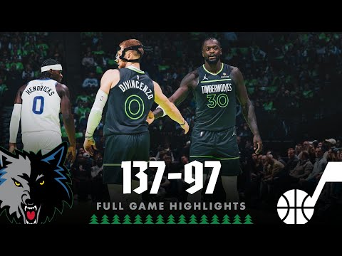 Minnesota Timberwolves DESTROY Utah Jazz In NBA Cup Game, 137-97 | 11.07.25