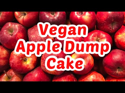 Vegan Apple Dump Cake