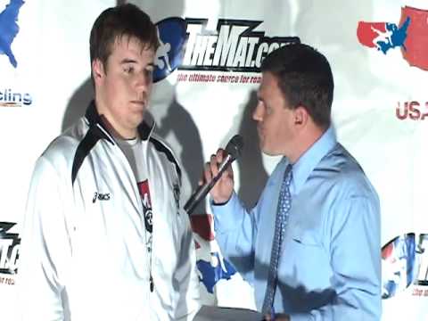 Junior Greco-Roman 215 pound champion Trevor Rupp of Idaho