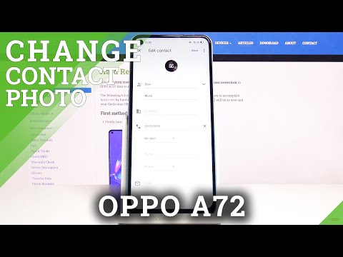 How to Add Photo to Contact in OPPO A72 – Add Profile Picture