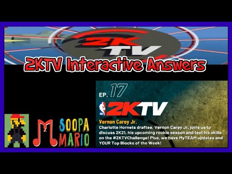 NBA 2K21 2KTV Interactive Answers Episode 17 (Current Gen)