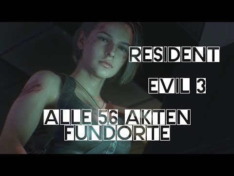Resident Evil 3 alle Akten Fundorte