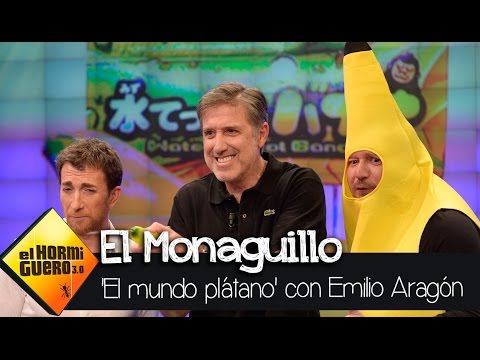 Monaguillo presenta la última tendencia en Japón, 'El mundo plátano' - El Hormiguero 3.0