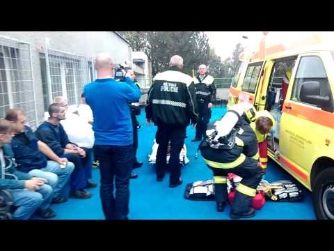 Hasiči, Ústecký kraj, cvičení