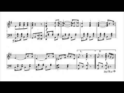 Zequinha de Abreu - Sururu na cidade (Eudóxia de Barros, piano)