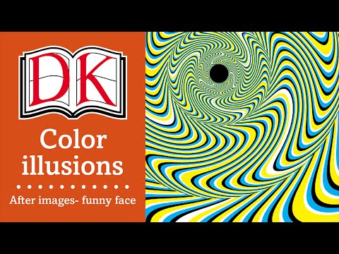 Optical Illusions: Cool Color Illusions - Funny Face