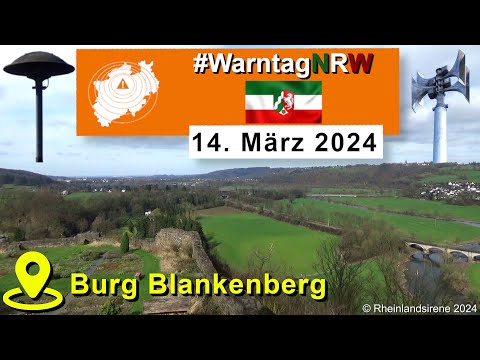 Top-notch siren concert | Warning day NRW March 14, 2024 | Test alarm in the Rhein-Sieg district