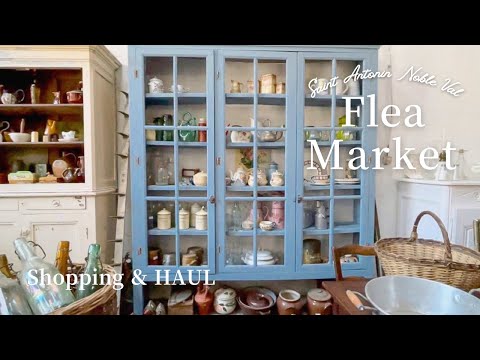 Wonderful Antique Shop in Southern France| Shop with me ! | HAUL|  Flea Market /Garage Sale /Vintage