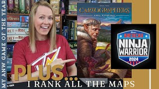 CARTOGRAPHERS | Ranked Maps & American Ninja Warrior Game of 2024