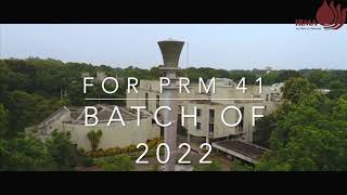 Welcome! IRMA's PGDM(RM) Batch of 2022 | PRM 41