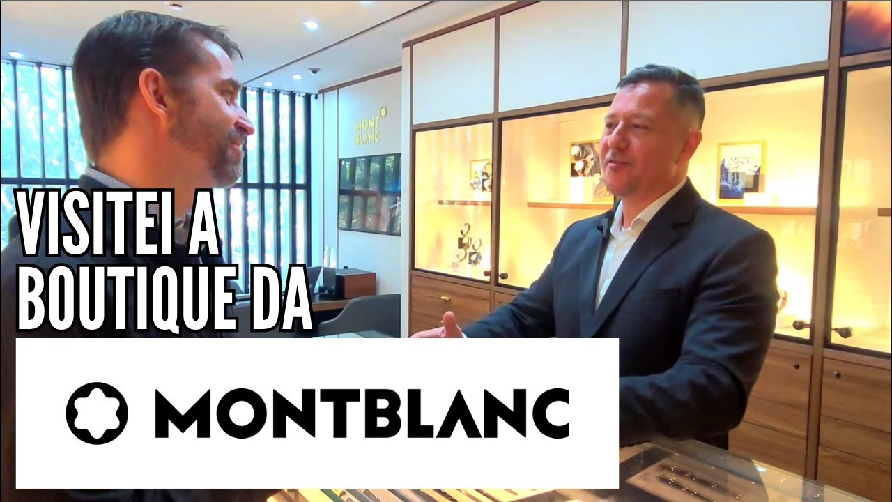Visitei a Boutique da Montblanc. Conhecendo os Relógios Montblanc (Minerva).