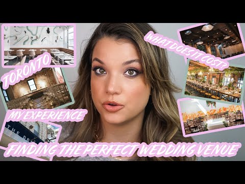 MY SEARCH FOR THE PERFECT WEDDING VENUE IN TORONTO! | budget 💸, what to expect, 5 months!