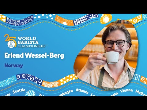 Erlend Wessel-Berg, Norwegen | Barista-Weltmeisterschaft 2025: Erste Runde