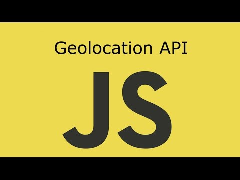 JavaScript Lesson 18 Geolocation API
