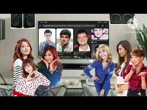 SNSD Girls Generation Four and f(x) Luna Park Sunyoung looks at Josh Hutcherson!