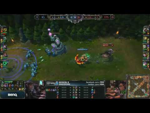 ♠ SEASON 3 ♠ || Invictus Gaming vs Taipei Snipers Game 2 IEM Singapore 2013  IG vs TPS G2