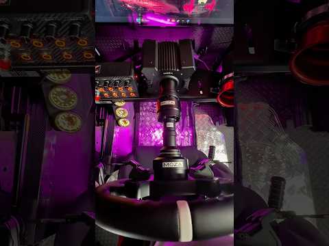 A little upgrade on my simracing setup with Moza extension rod 🙌