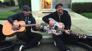 Get Dead - Kerouac’s Teeth (Acoustic on Fat Wreck Chords' steps!)