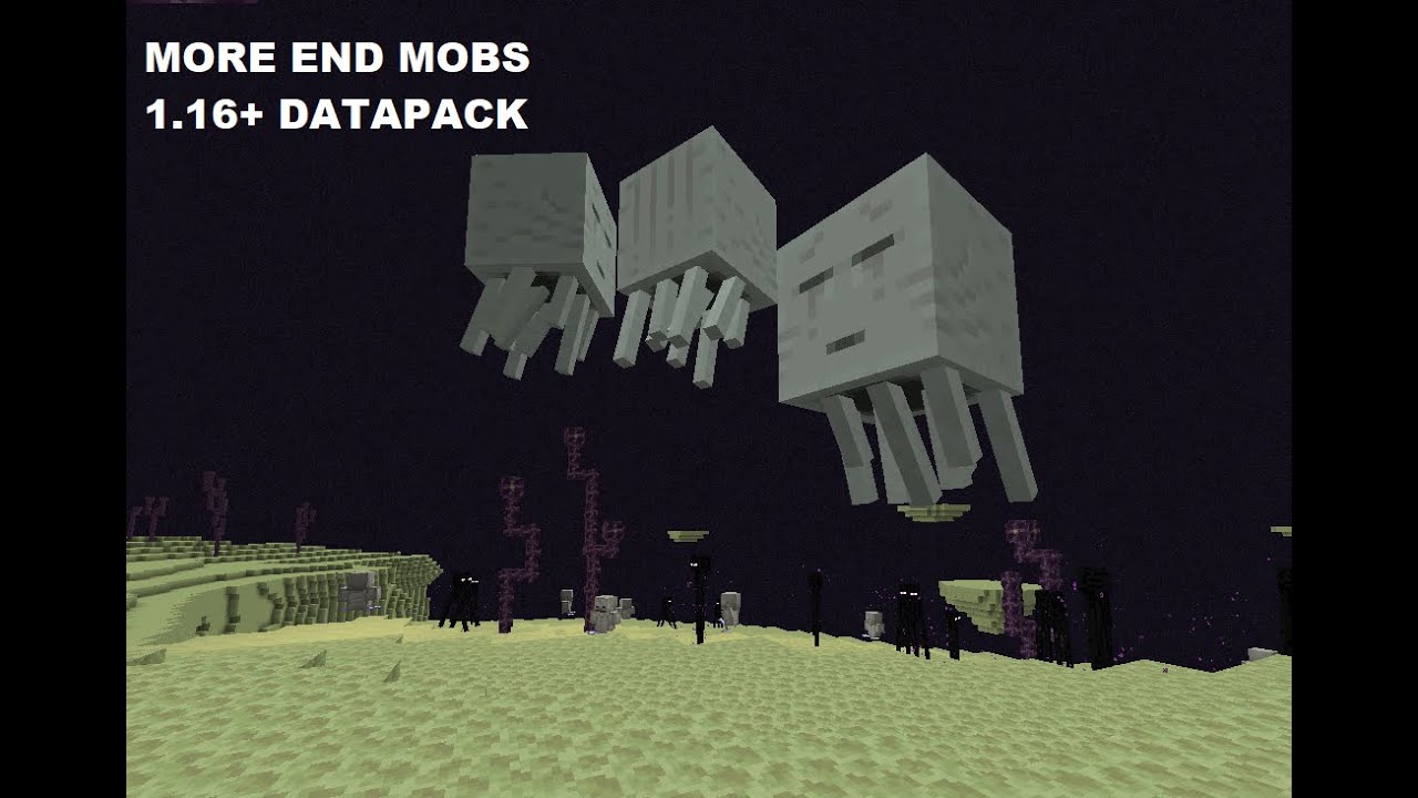 PORTED TO 1.18! The End Mobs Datapack VERSION 2.0! Minecraft Data Pack