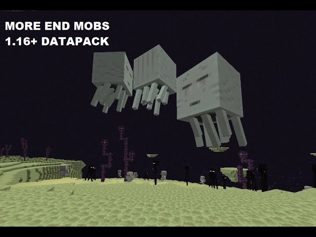 More End Mobs datapack. Minecraft Data Pack