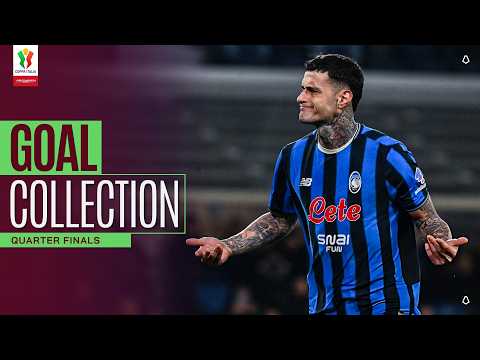 GOAL COLLECTION | All the goals from the Quarter finals | Coppa Italia Frecciarossa 2025/26