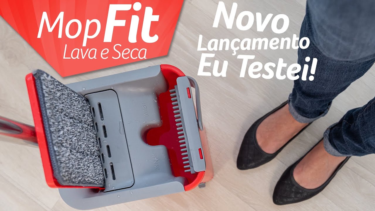 Watch Now Resenha Mop Fit Lava e Seca | Vejam o que eu achei! Resenha Mop Fit Lava e Seca | Vejam o que eu achei!