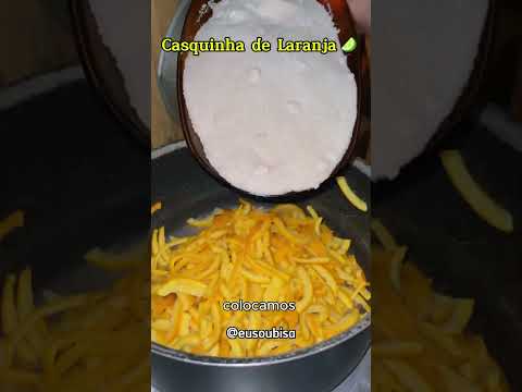 Orange peel that your grandmother used to make👵🏼Follow me here❤️ #cooking #recipes #culinary