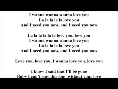 Last Night feat. Anda Adam - Wanna Love You  (Lyrics)