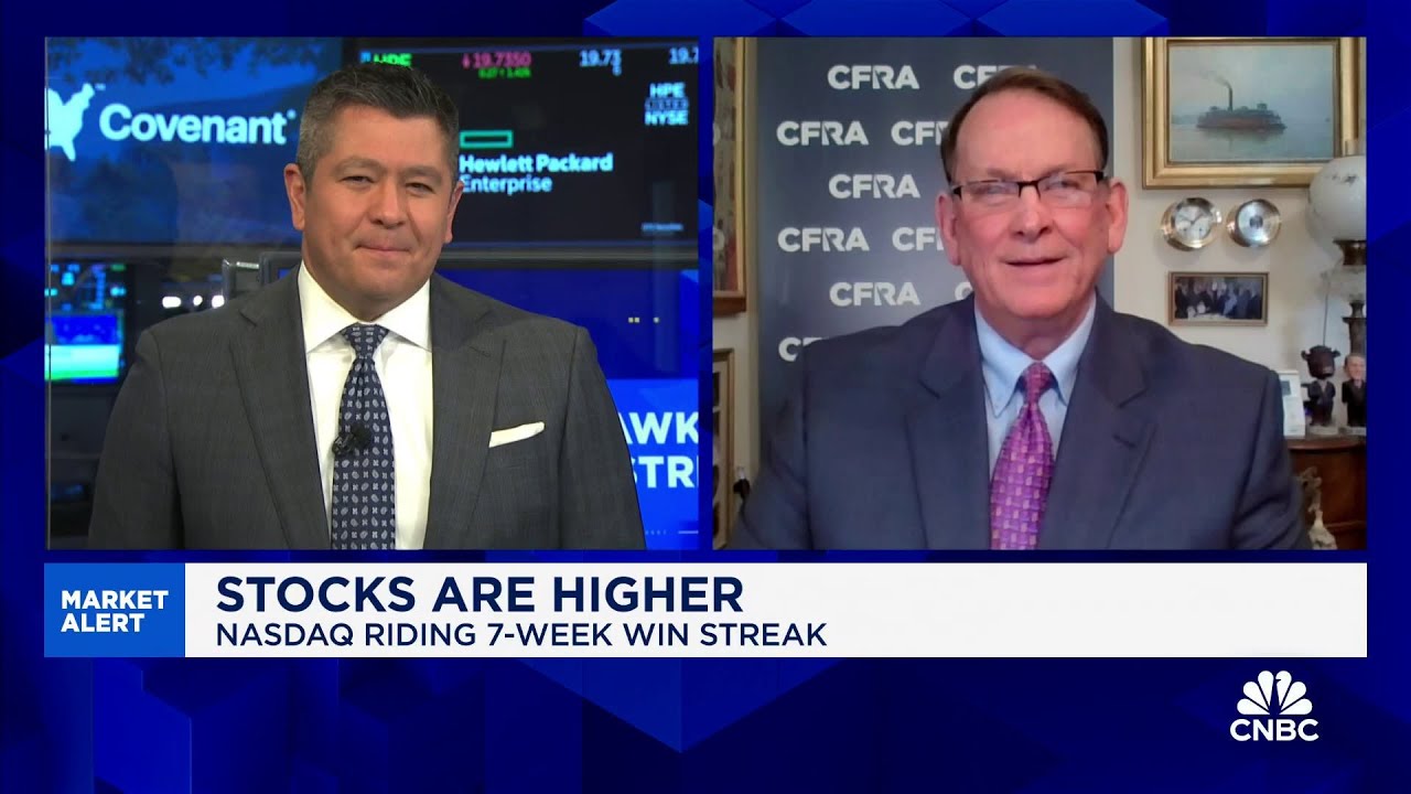 Would not surprise me if earnings results exceed estimates, says CFRA's Sam Stovall