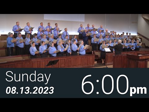 08/13/2023 Sunday 6pm - Full Service