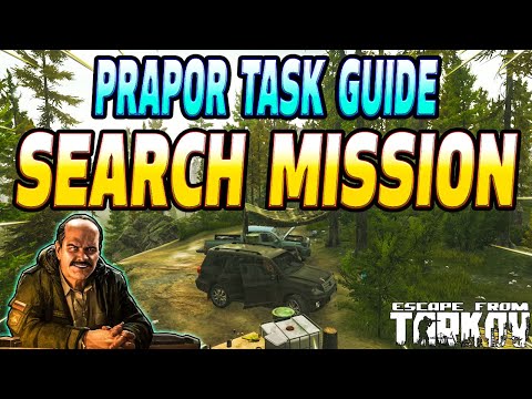 Search Mission - Prapor Task Guide - Escape From Tarkov