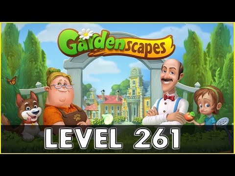 Gardenscapes Level 261 | No Boosters