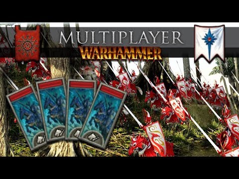 The Dragon Prince Build - Best Elven Army? (Total War: Warhammer 2 Online Battle #260)