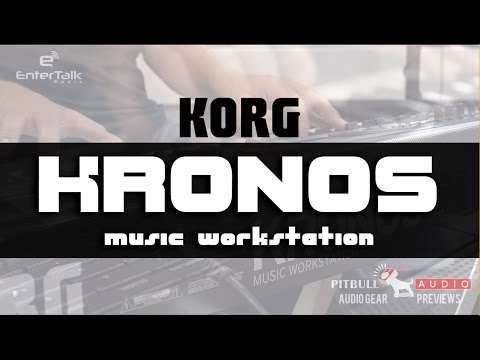 Korg Kronos Keyboard/Workstation featured Pitbull Audio Gear Preview powered by EnterTalk Radio