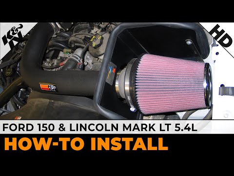 Ford F150 & Lincoln Mark LT 5.4L [#57-2556] Air Intake Installation