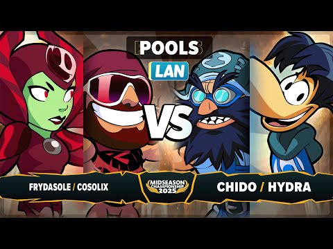 Cosolix & FryDasOle vs Chido & Hydra - Pools - Midseason Championship 2025 - LAN 2v2