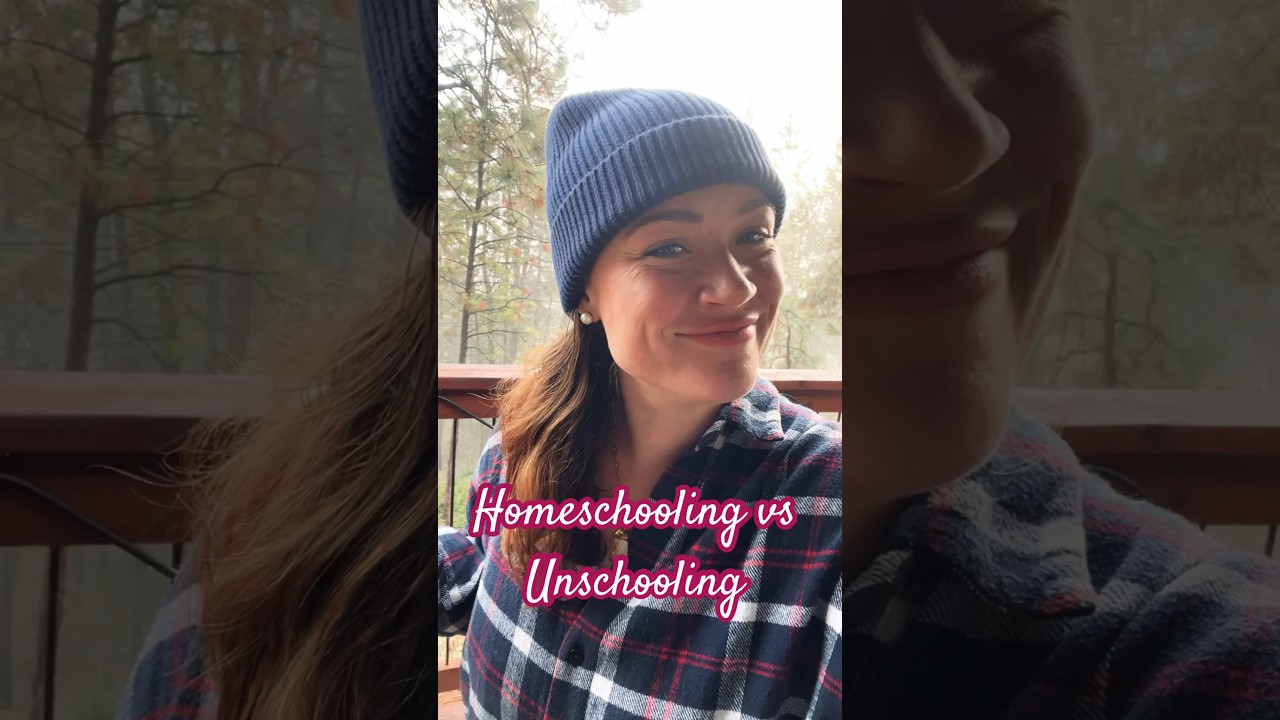 Homeschooling VS unschooling - what’s the difference? #homeschooling #unschooling #crunchy