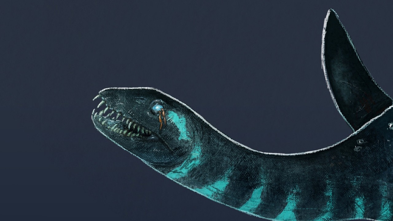 Horror Paleoart | Plesiosaurus | Memory + Hybrid + Horror Archetypes | Speedpaint
