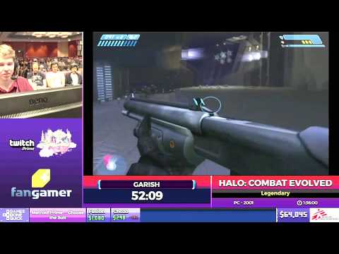 Highlights - Halo: Combat Evolved by Garish in 1:24:51 - SGDQ2017 - Part 2