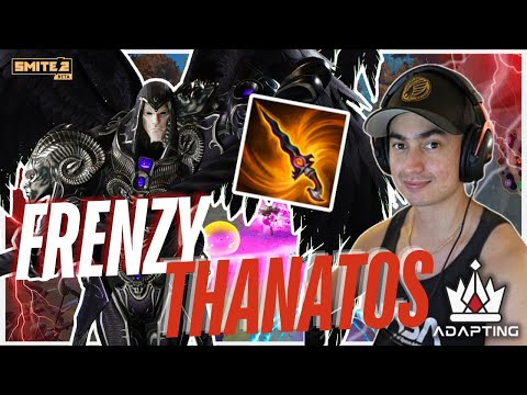 THIS BUILD WITH DAGGER OF FRENZY ON THANATOS! Smite 2 Deity Ranked Conquest