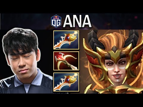 OG.ANA SMURF LINA WITH DOUBLE DIVINE RAPIER - DOTA 2 7.29 GAMEPLAY