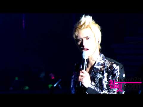[FANCAM] 110218-19 Dongwoon @ Welcome Back to BEAST Airline