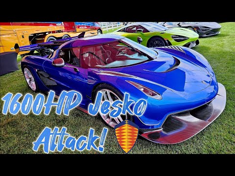 The 1600HP Imperial Blue Koenigsegg Jesko Attack ! Dream Ride Experience 2023 !!!