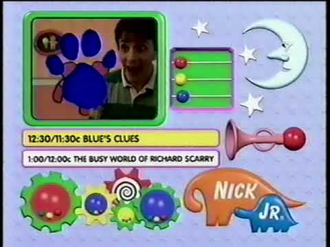 Nick Jr. Up Next/Lion/Blue's Clues Bumper #2 (September 24, 1996)